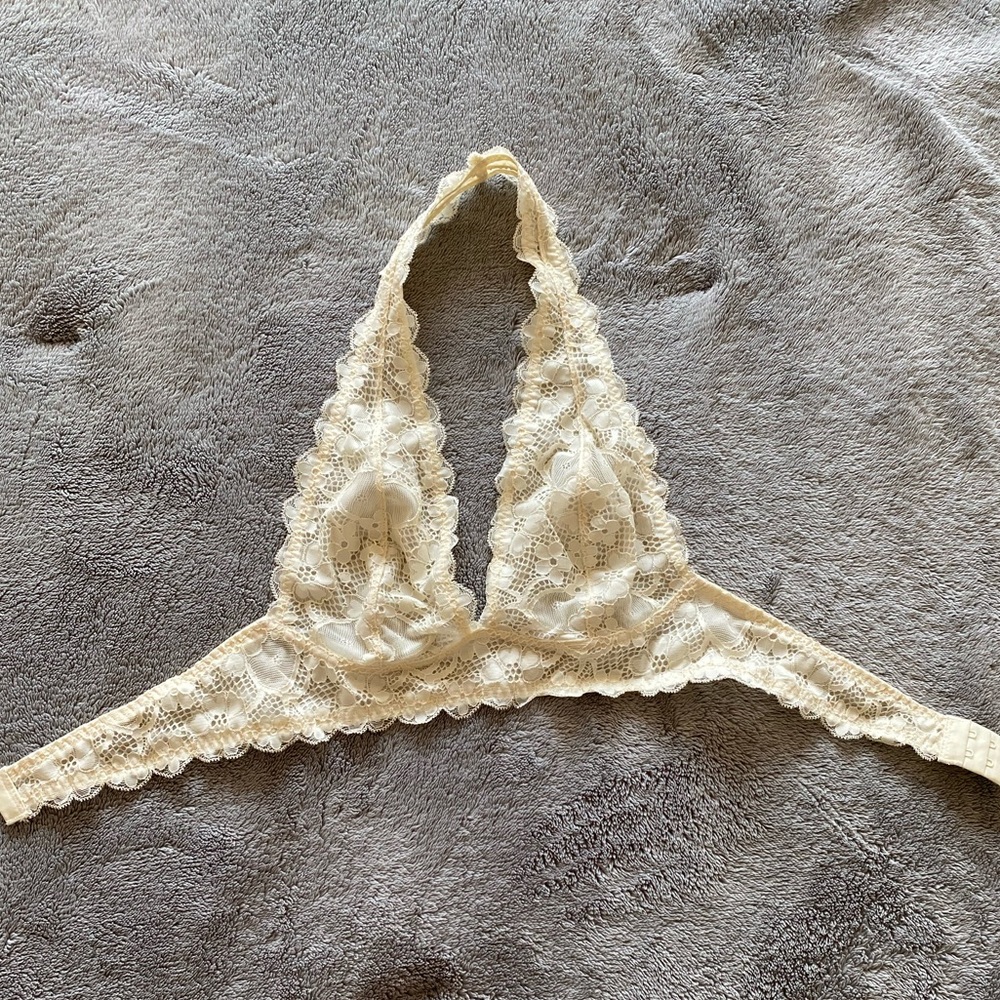 Cute halter top free people bra